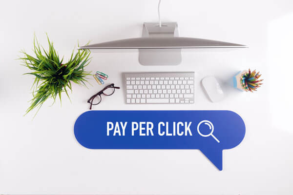 use pay-per-click advertising in a sentence